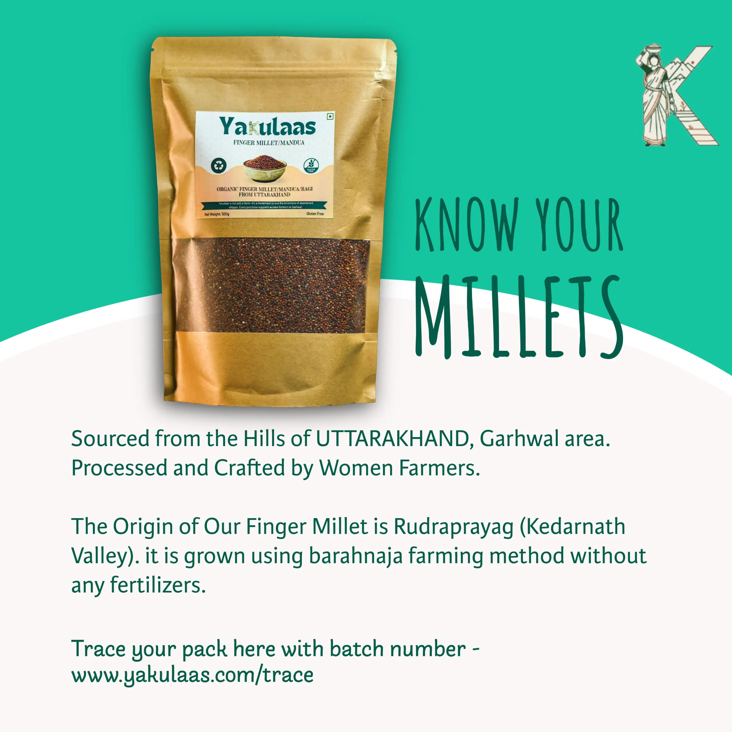 Mandua Finger Millet Unpolished | Ragi, Nagli, Nachni Whole Grain 6 Ragi Finger Millet source